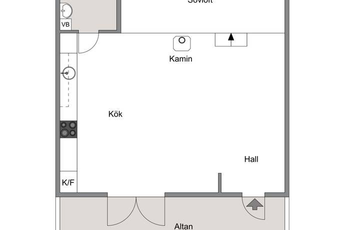 1 rum Fritidshus på Teuger 607 Teuger Älvsbyns kommun - bild 19