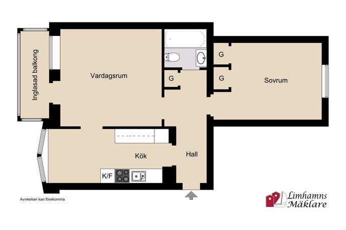 2 rum Lägenhet på Älggatan 20A Limhamn Malmö kommun - bild 14