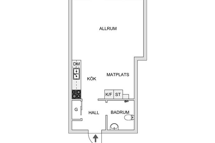 1 rum Lägenhet på Bodalsvägen 2A Baggeby Lidingö kommun - bild 33