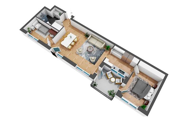 3 rum Lägenhet på Skeppsgatan 6C Varvsstaden Malmö kommun - bild 14