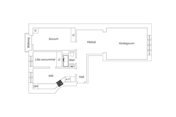 3 rum Lägenhet på Kristinehöjdsgatan 7 Johanneberg Göteborgs kommun - bild 42
