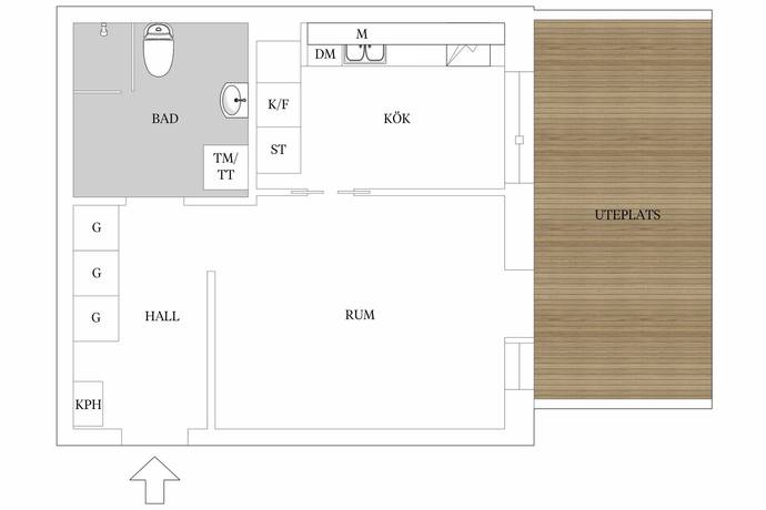 1 rum Lägenhet på Cronhielms allé 33 Ulriksdal Solna kommun - bild 23