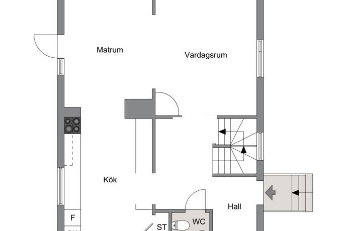 93 m² Villa på Stationsvägen 8 Bergsjö Nordanstigs kommun - bild 40