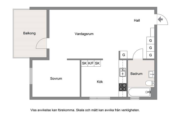 2 rum Lägenhet på Fagerdalsvägen 6 Bålsta - Fagerdal Håbo kommun - bild 32