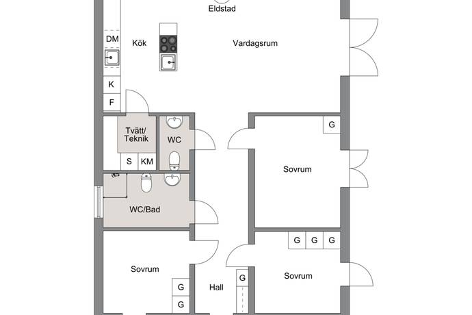 4 rum Villa på Ytterbodafjärden 19A Sävar Umeå kommun - bild 17