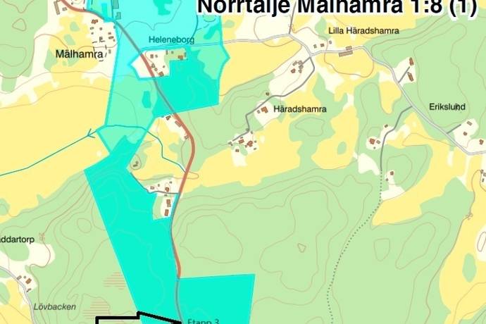 tomt på Mälhamravägen 83 Mälhamra, Norrtälje kommun - bild 4