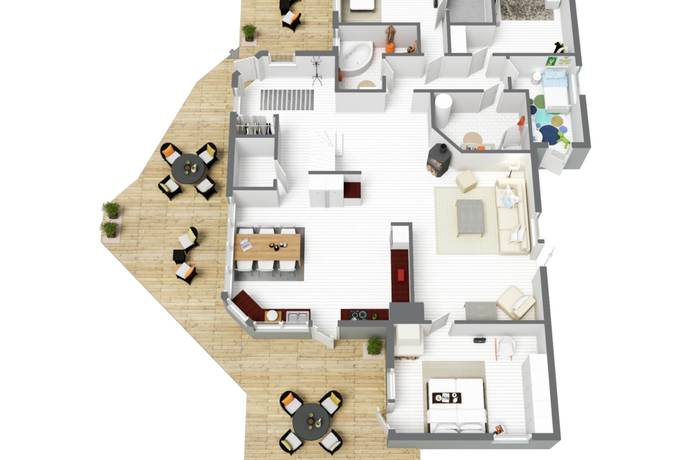 7 rum Villa på Skogslyckan 18 Vallda Kungsbacka kommun - bild 23