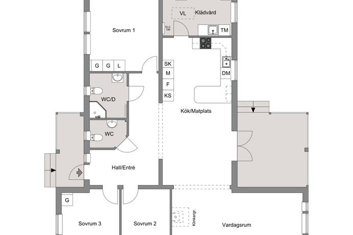 4 rum Villa på Vattugatan 25A Östra Mjölby kommun - bild 31
