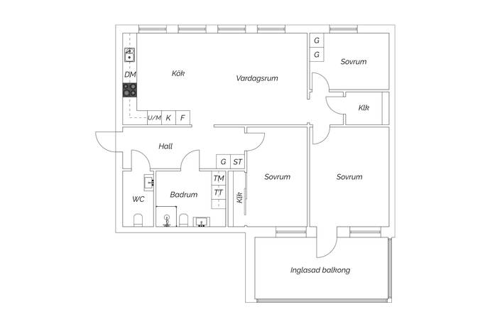 4 rum Lägenhet på Karlsdalsallén 47A Sörbyängen Örebro kommun - bild 31