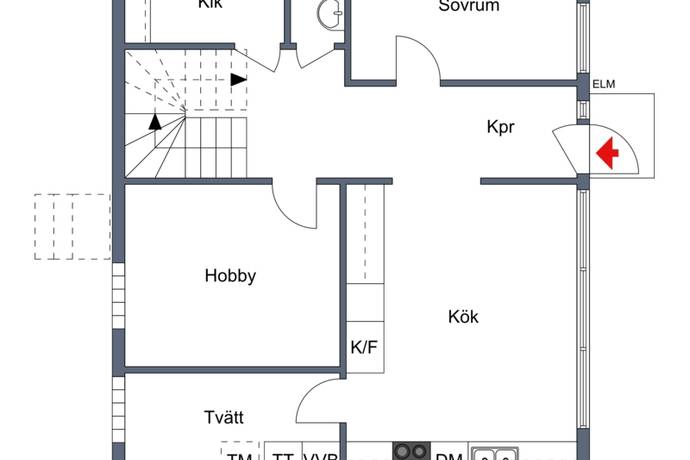 5 rum Radhus på Hällgumsgatan 44 Kramfors kommun - bild 35