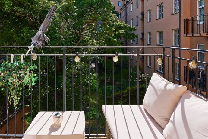 1 rum lägenhet på Långholmsgatan 18 vån 2 mot gård Södermalm Högalid, Stockholms kommun - bild 1
