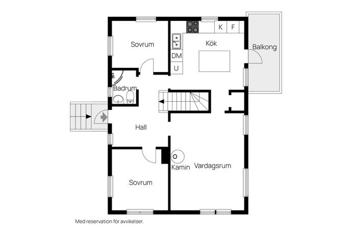 5 rum Villa på Masmästaregatan 2 Hammarbacken Ludvika kommun - bild 49