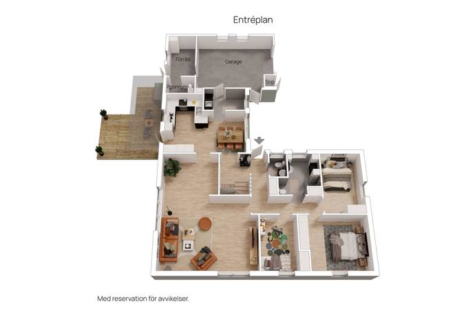 5 rum Villa på Murkelvägen 21 Norräng Lycksele kommun - bild 32