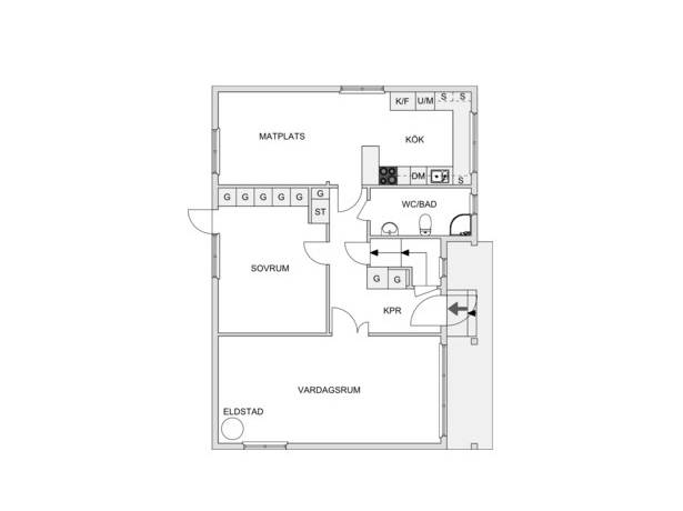 6 rum Villa på Parkvägen 17 Fornudden-Persudde Tyresö kommun - bild 38