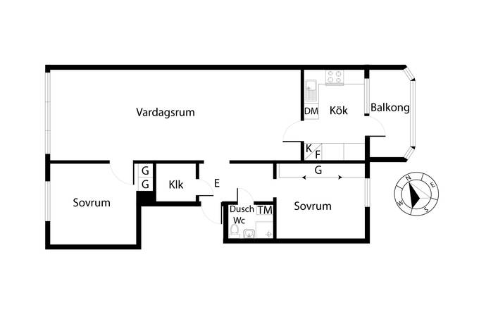 3 rum Lägenhet på Molkomsbacken 31, 2tr Farsta - Centrum Stockholms kommun - bild 17