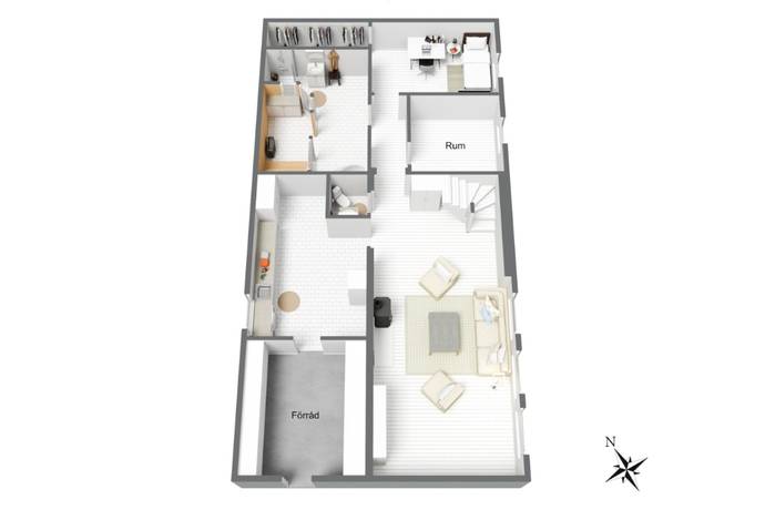 7 rum Villa på Kungshamnsgatan 24 Näset Göteborgs kommun - bild 58