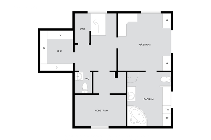 5 rum Villa på Nävgatan 2 Hagalund Borlänge kommun - bild 49