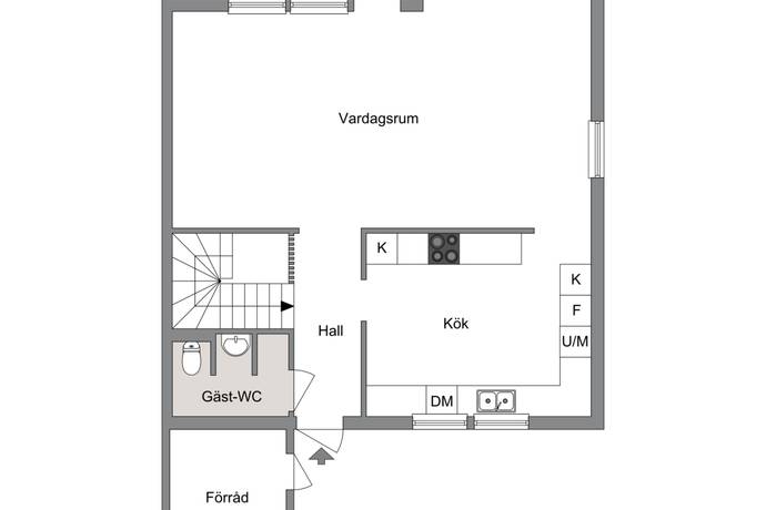 4 rum Radhus på Bärgatan 10 Backa Ystads kommun - bild 21