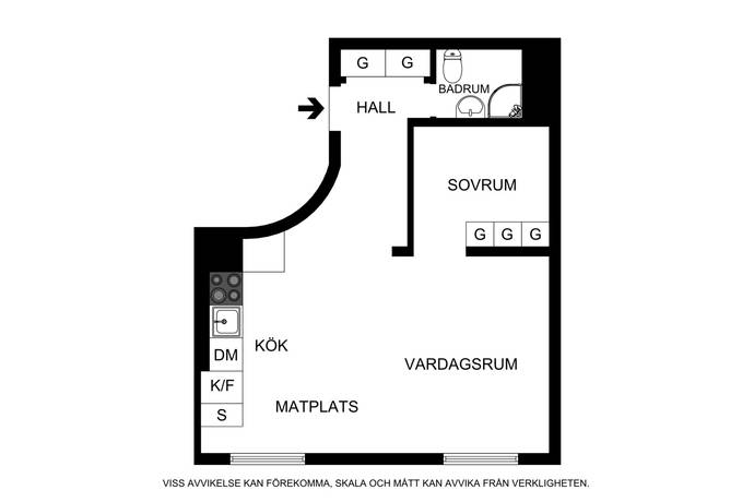 1.5 rum Lägenhet på Frejgatan 36A, 0,5tr Vasastan Stockholms kommun - bild 18