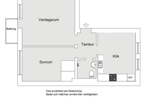 2 rum Lägenhet på Skulptörvägen 6 Gullmarsplan/Globen Stockholms kommun - bild 27