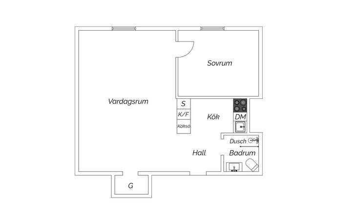 2 rum Lägenhet på Torbjörn klockares gata 4 Vasastan / Röda Bergen Stockholms kommun - bild 29