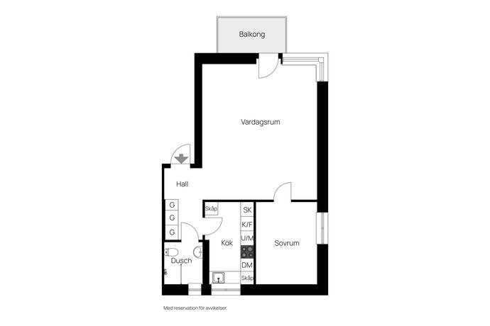 2 rum Lägenhet på Porfyrvägen 11 Traneberg Stockholms kommun - bild 25