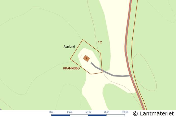 1 rum Vinterbonat fritidshus på Krankebo Asplund 1 Landet Nykil Linköpings kommun