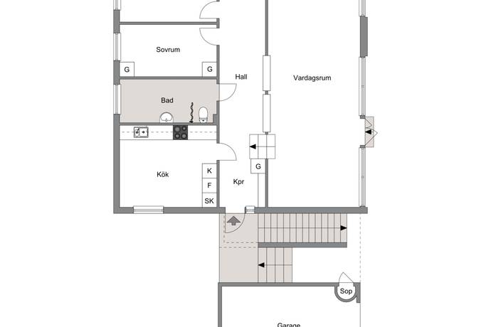 96 m² Villa på Härjedalsvägen 4 Söderhamns kommun - bild 16