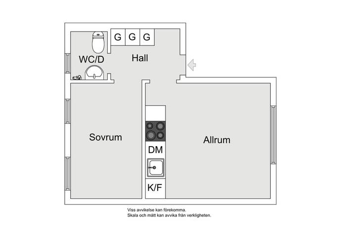 2 rum Lägenhet på Valborgsmässovägen 30, vån 1 Midsommarkransen / Telefonplan Stockholms kommun - bild 13
