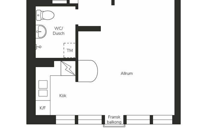 1 rum lägenhet på Olof Af Acrels Väg 3, vån 5 av 6 Hagastaden/Karolinska, Solna kommun, Solna kommun - bild 5