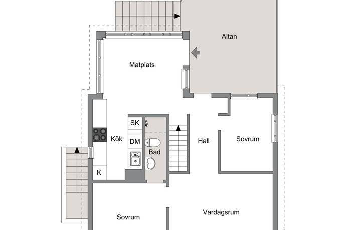 7 rum Villa på Bergslagsvägen 184 Norra Ängby Stockholms kommun - bild 24