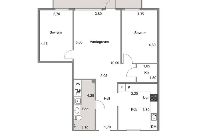 3 rum Lägenhet på Frödingsvägen 7 B Lerum Lerums kommun - bild 22
