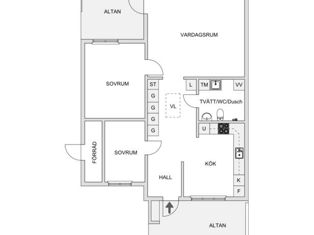 3 rum Parhus på Ringvägen 77 Ingarö Brunn Värmdö kommun - bild 16