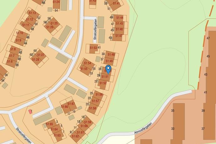 5 rum Radhus på Stratosfärgatan 31 Bergsjön Göteborgs kommun - bild 29