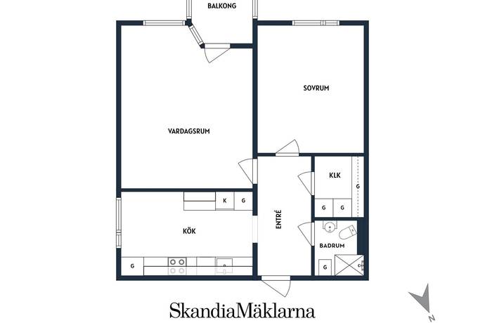 2 rum Lägenhet på Jakob Ulfssons väg 7A Strängnäs kommun - bild 23