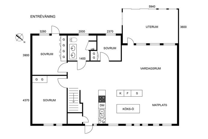 4 rum Villa på Forsgatan 15 Nossebro Essunga kommun - bild 25