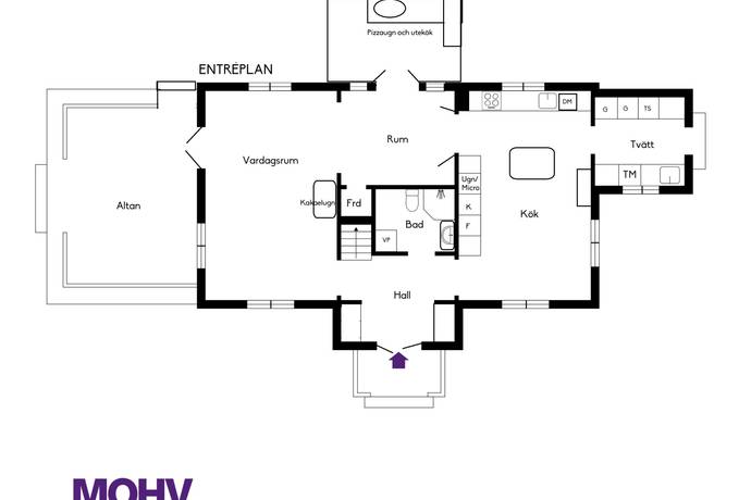 6 rum Villa på Ruddammsvägen 12 Säby Gård Österåkers kommun - bild 67