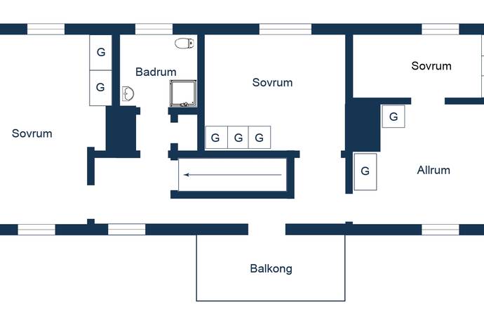 6 rum Gård utan jordbruk på Hallenvägen 28 Hallen Åre kommun - bild 41