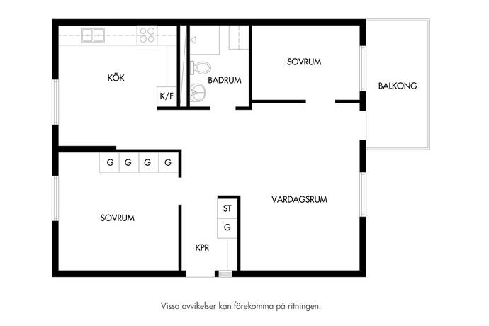 3 rum Lägenhet på Sadelmakarebyn 4D Bunkeflostrand Malmö kommun - bild 23