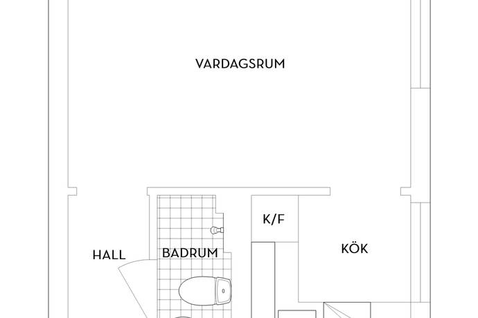 1 rum lägenhet på Räntmästaregatan 20B Lunden, Göteborgs kommun - bild 4