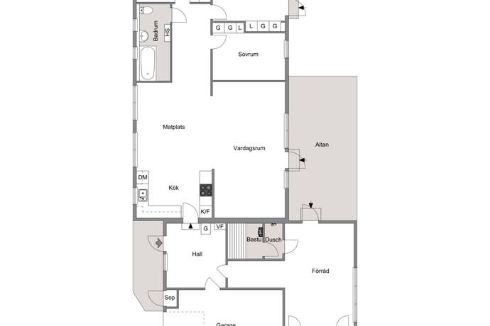 4 rum Villa på Innergatan 7 Östermalm Älvsbyns kommun - bild 28