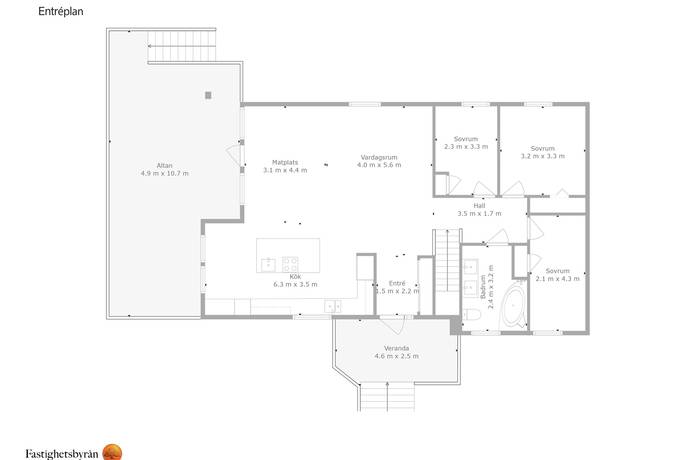 6 rum Villa på Bastebacka 241 Ljungskile Uddevalla kommun - bild 62