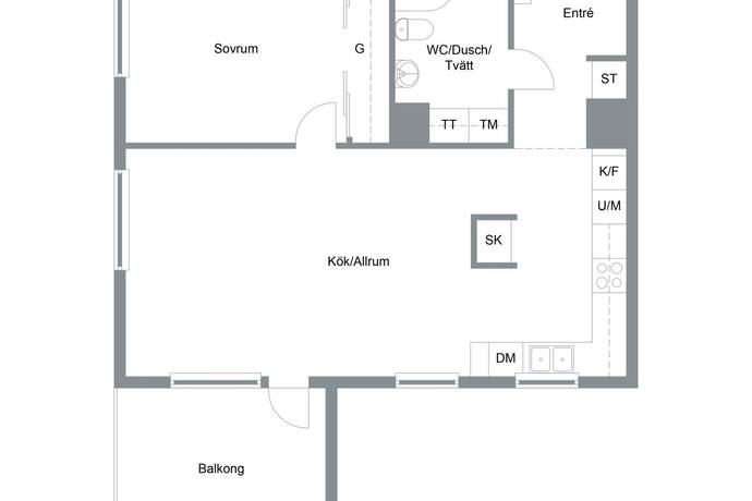 2 rum lägenhet på Olofsgatan 15 Ormesta, Örebro kommun - bild 4