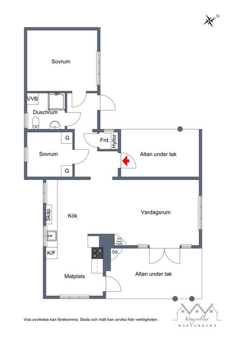 3 rum Villa på Markörvägen 1 Stentorp Upplands-Bro kommun - bild 21
