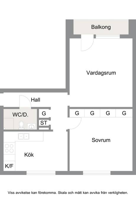 2 rum Lägenhet på Kyrkogatan 3B Centralt Eslövs kommun - bild 14