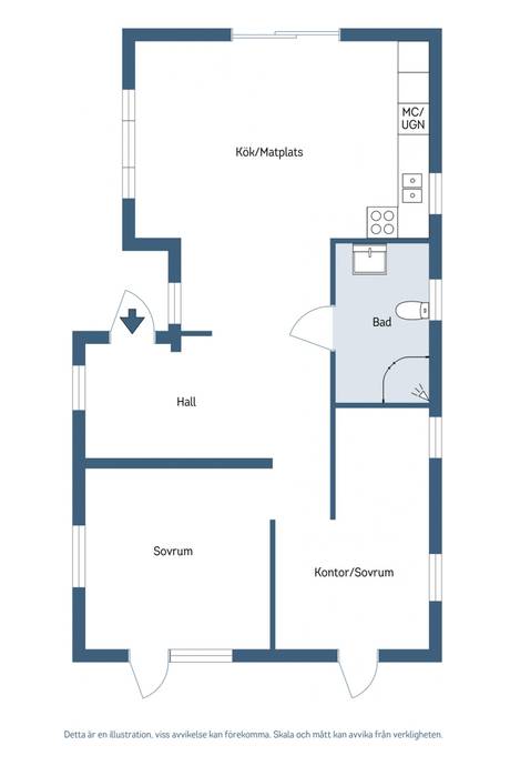 3 rum Villa på Söderängsvägen 6 Sandika Övre Östhammars kommun - bild 49