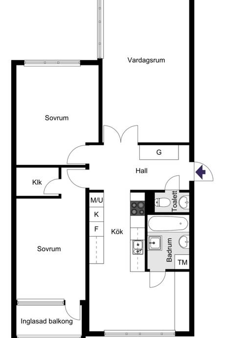 3 rum Lägenhet på Gråsparvsvägen 20 Råby Västerås kommun - bild 22
