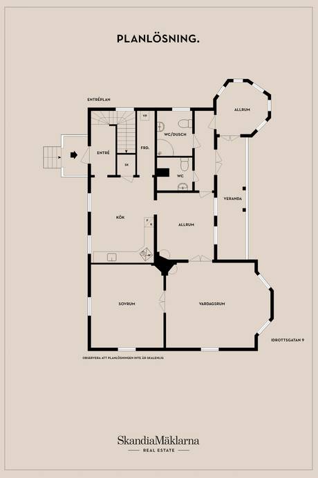 8 rum Villa på Idrottsgatan 9 Skillingaryd Vaggeryds kommun - bild 22