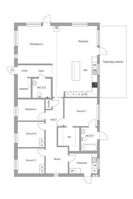 6 rum Villa på Aromavägen 11 Fjärås Kungsbacka kommun - bild 26