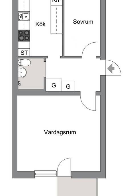 2 rum Lägenhet på Stockholmsvägen 3 A Norr Eksjö kommun - bild 18